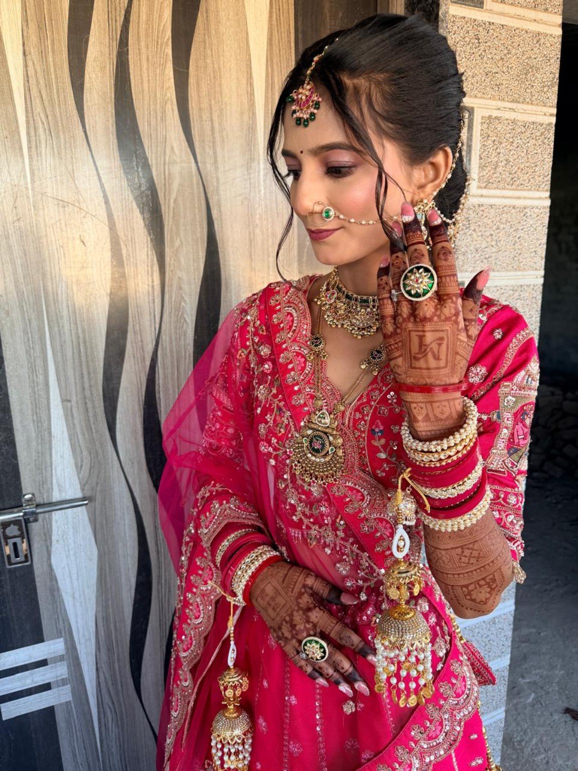 Shrungar Beauty Parlour featured bridal look