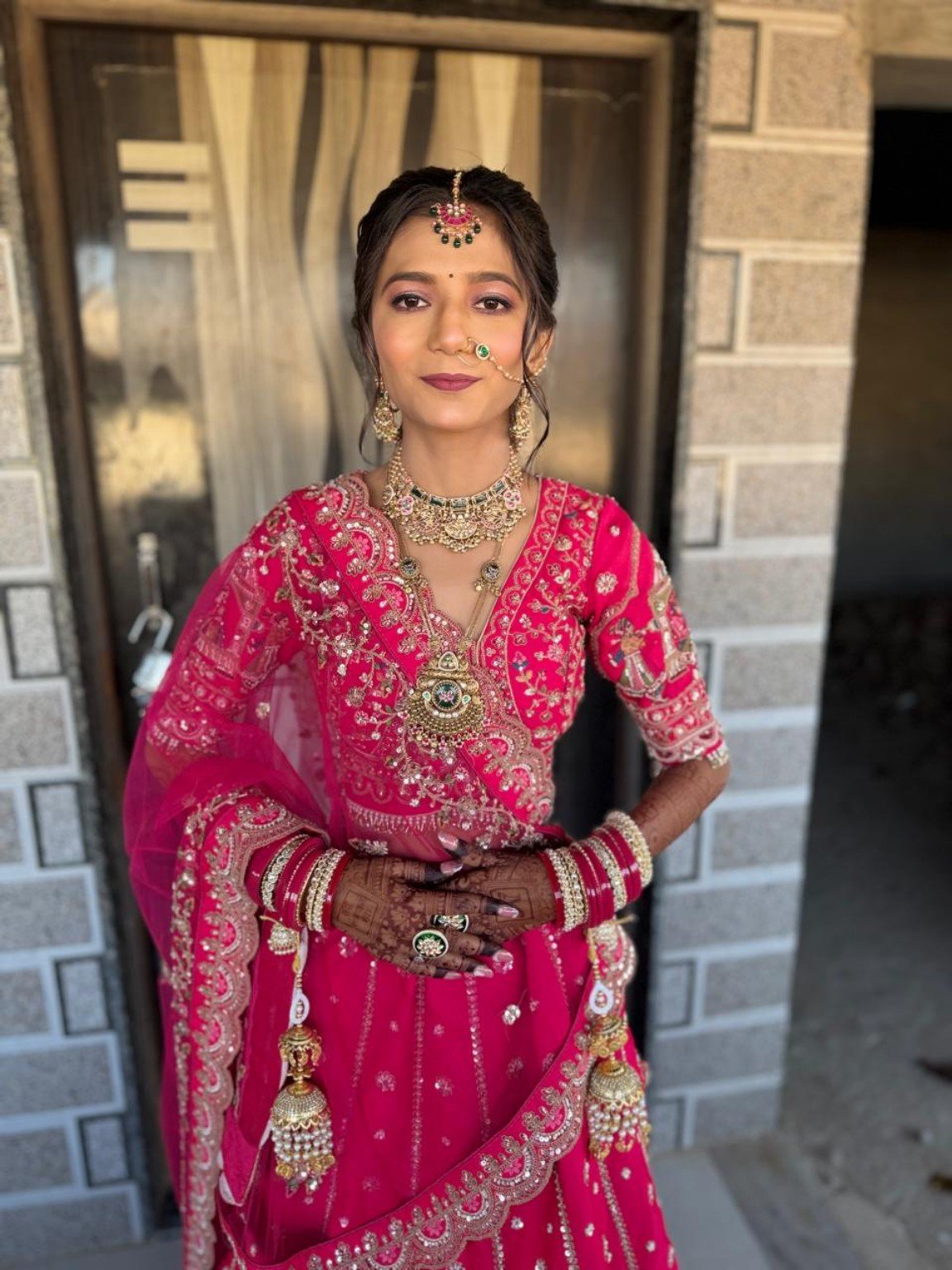 Shrungar Beauty Parlour featured bridal look