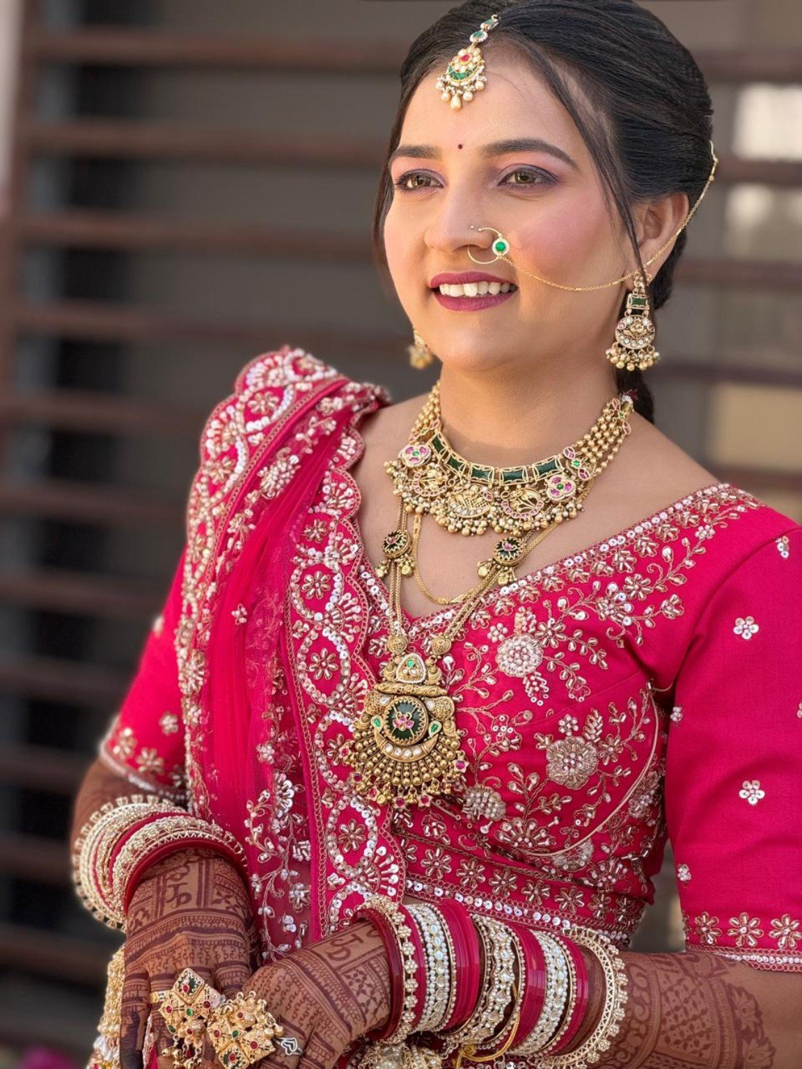 Shrungar Beauty Parlour featured bridal look