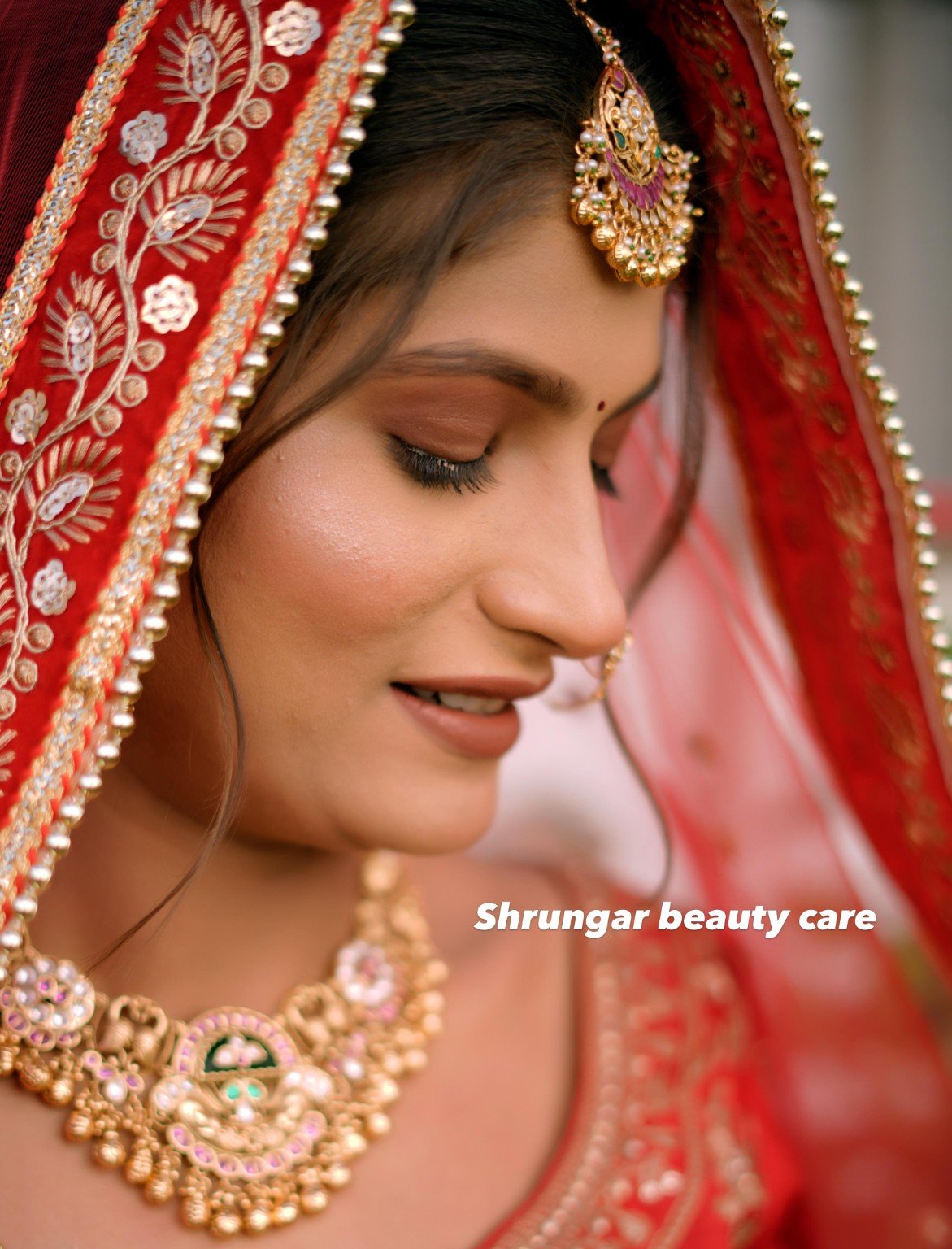 Shrungar Beauty Parlour featured bridal look
